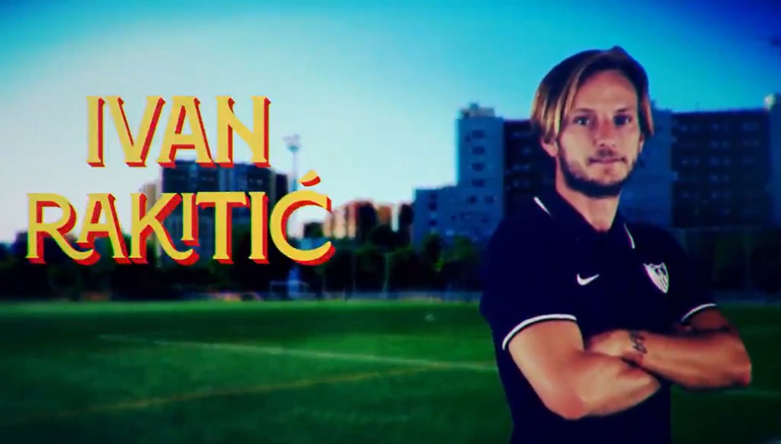 Rakitic, sobre la carátula del vídeo en homenaje a Pino Montano