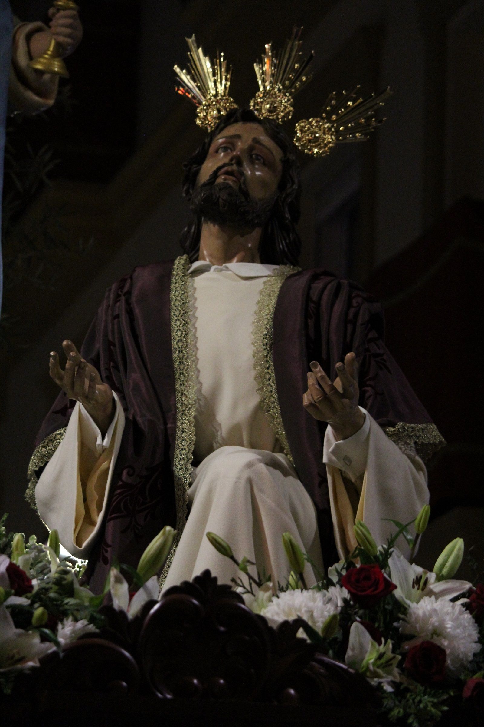 Procesión del Jueves Santo en Vera, en imágenes