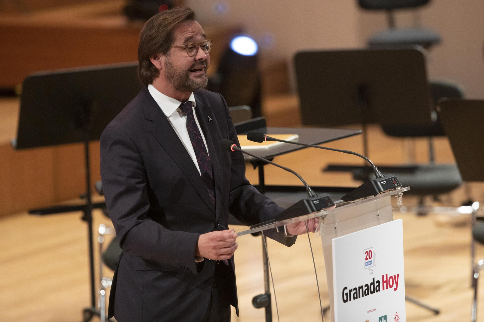 La Gala XX Aniversario de Granada Hoy, en imágenes