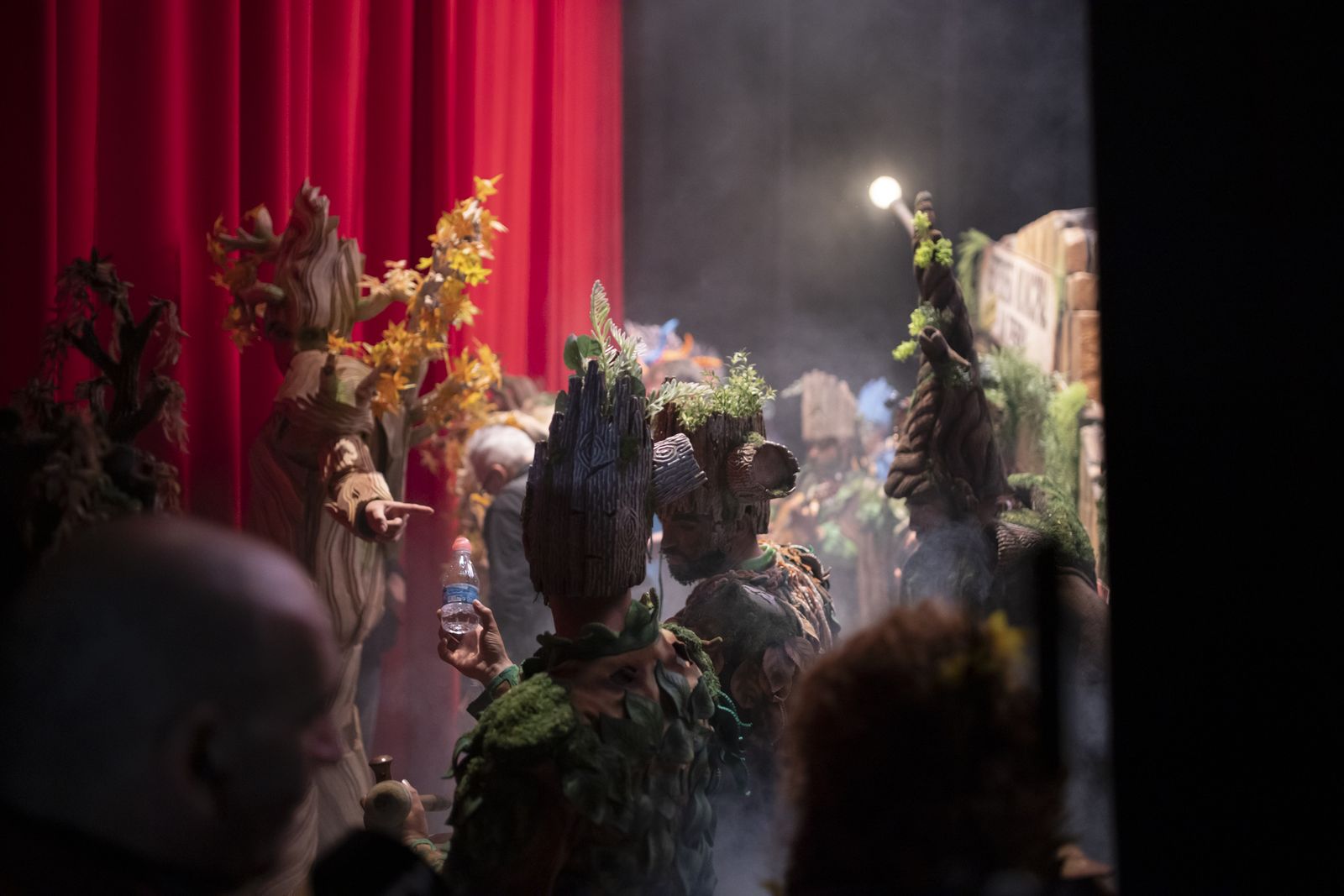 Imágenes de la actuación de la comparsa de Huelva "La vieja verde" en el Carnaval Colombino