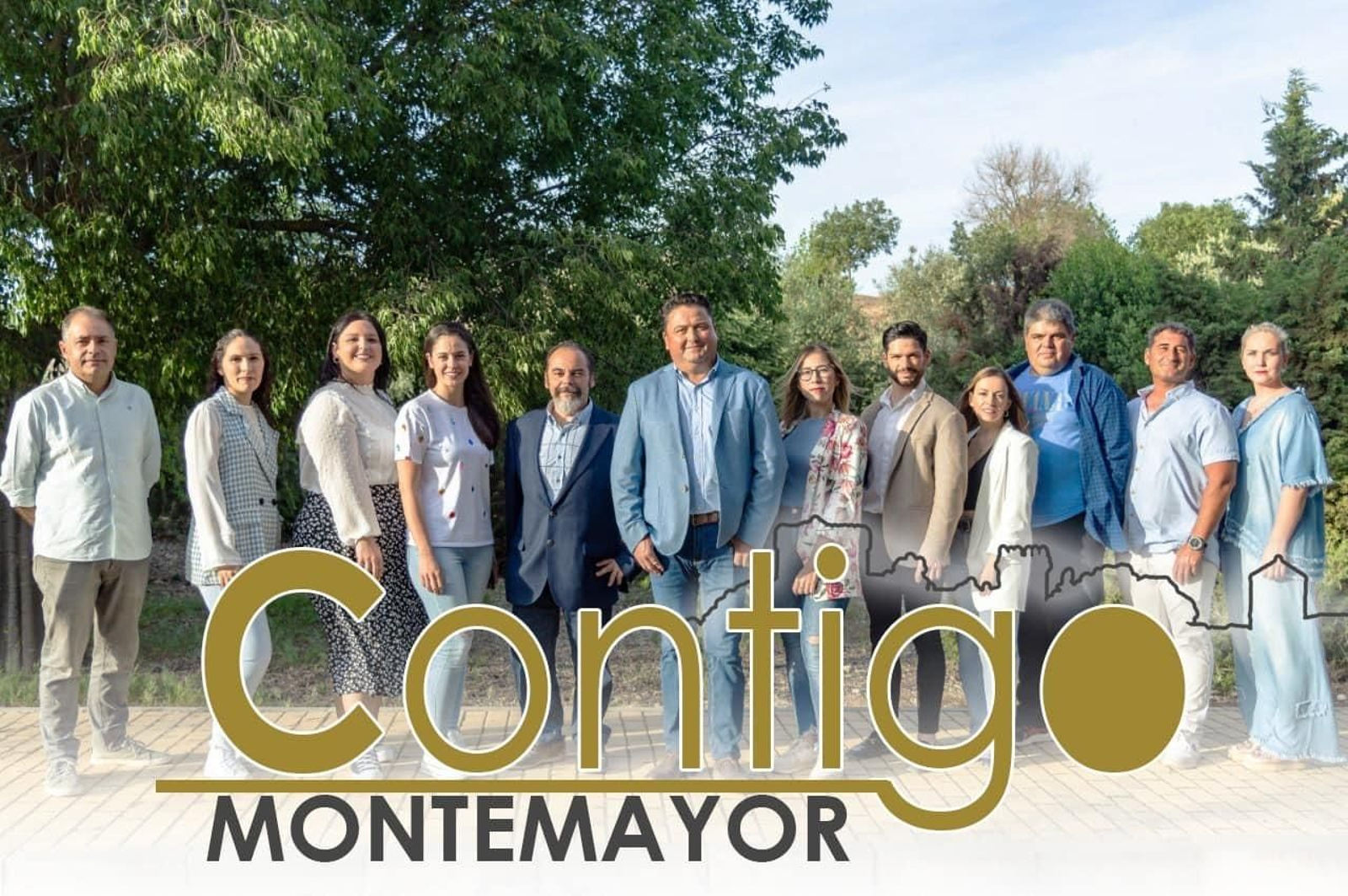 Imagen de la candidatura de Contigo Montemayor encabezada por Antonio García.