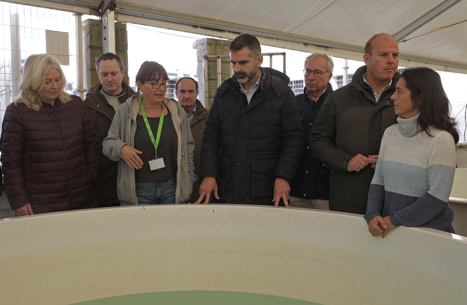 La visita de Ramón Fernández Pacheco al Cegma de Algeciras, en imágenes