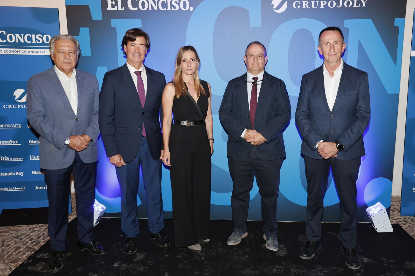 Rafael Sánchez, Miguel Rus, Antonia Trillo, Felipe Castellano, José Castellano