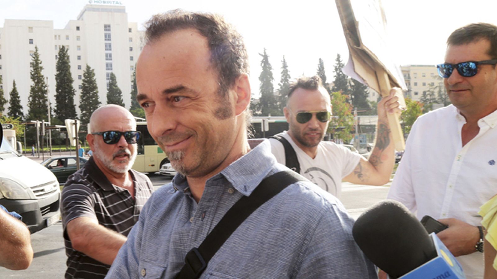 Francesco Arcuri, a su llegada el paado día 8 al Juzgado de Instrucción 2.