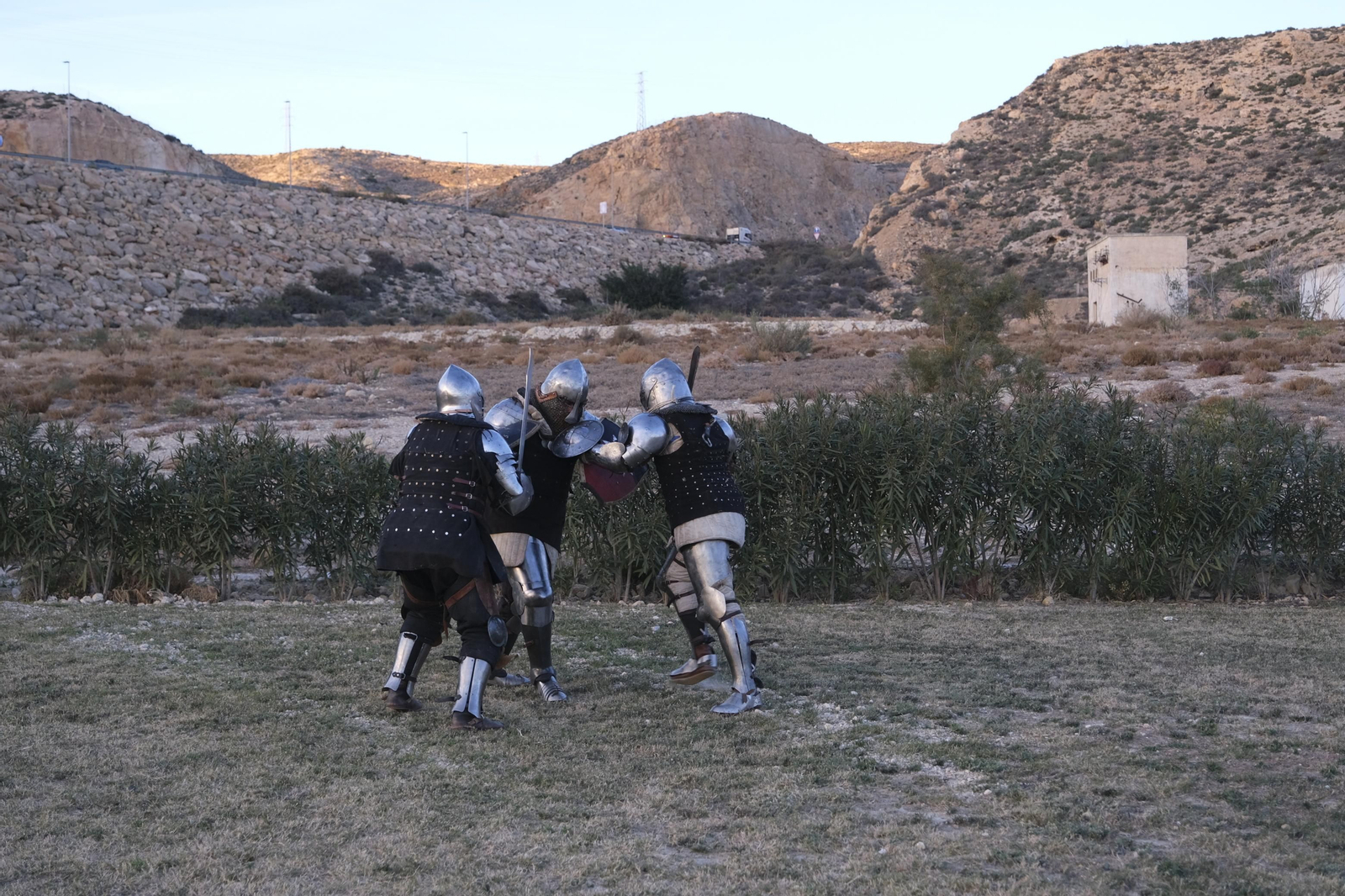 Fotogalería de los combates medievales en Almería