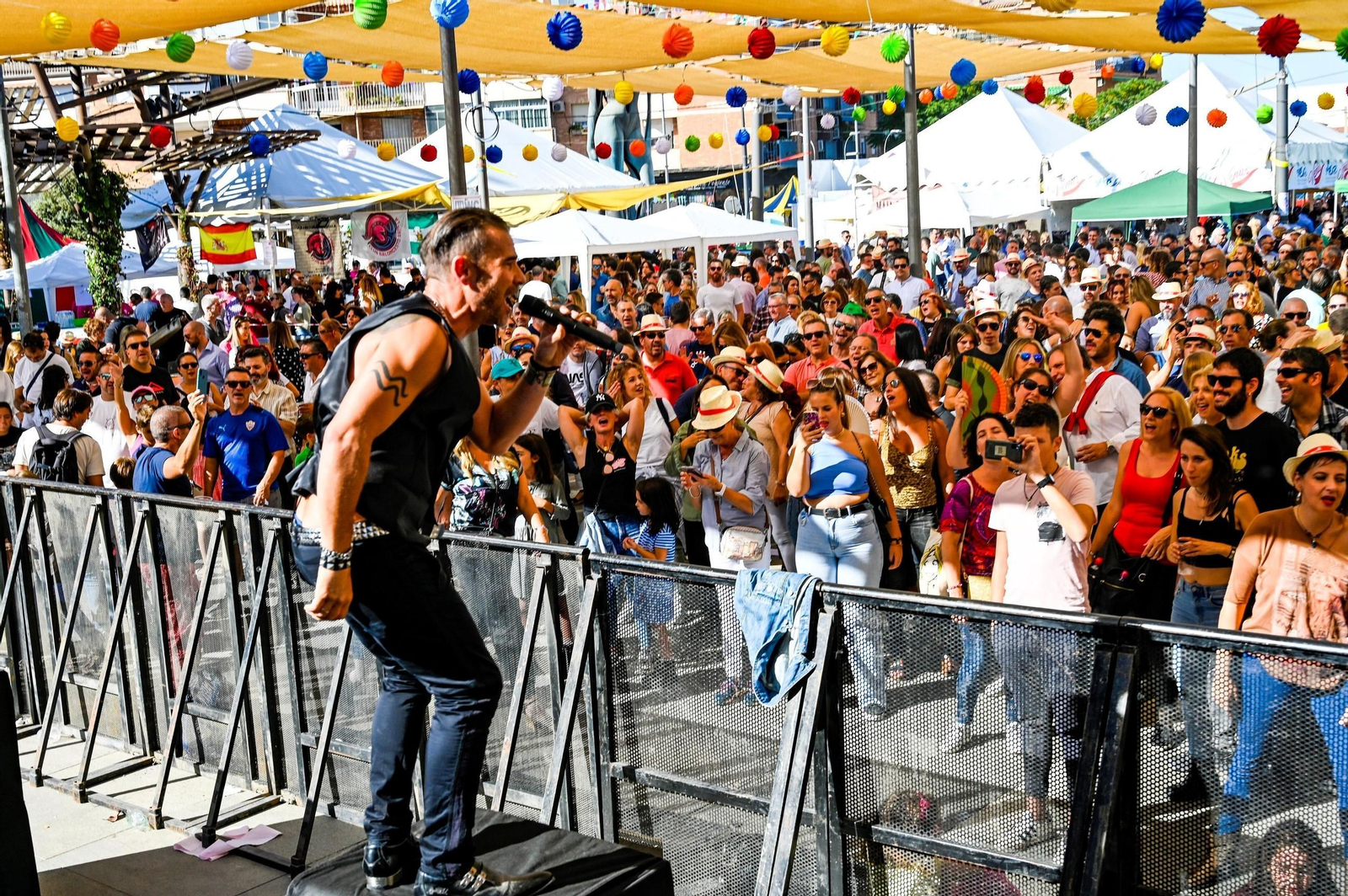 Imagen de archivo de una de edición de las fiestas de un pueblo de Granada.