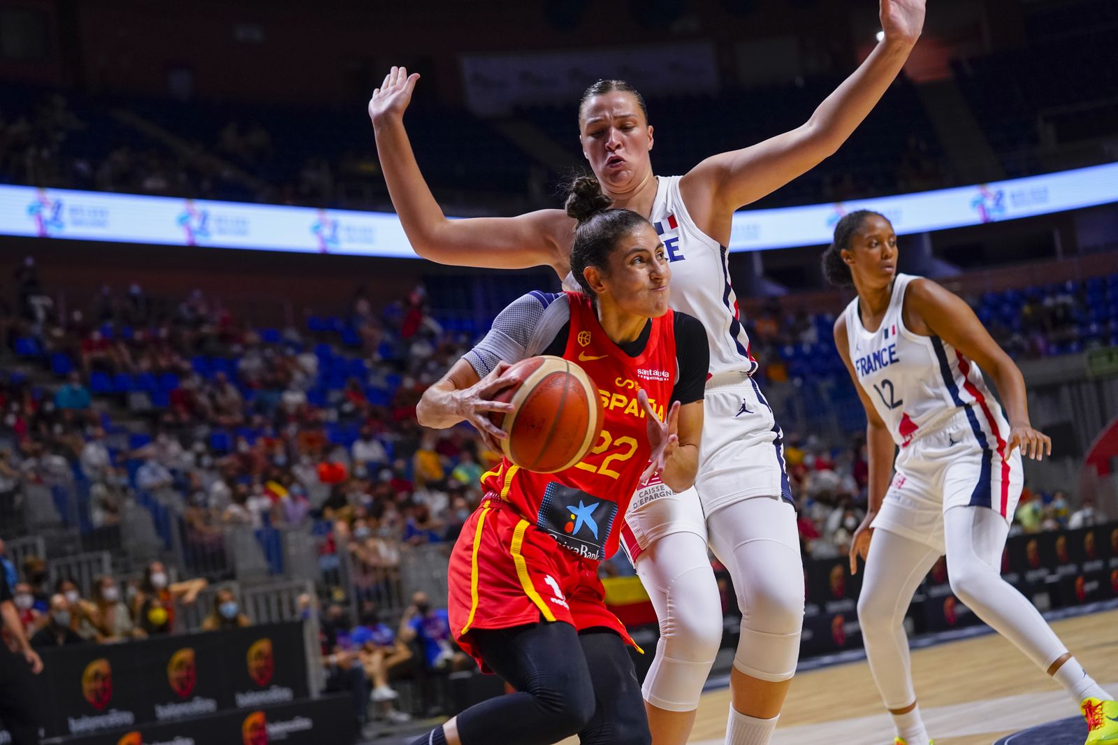 Las fotos del España-Francia femenino de Málaga