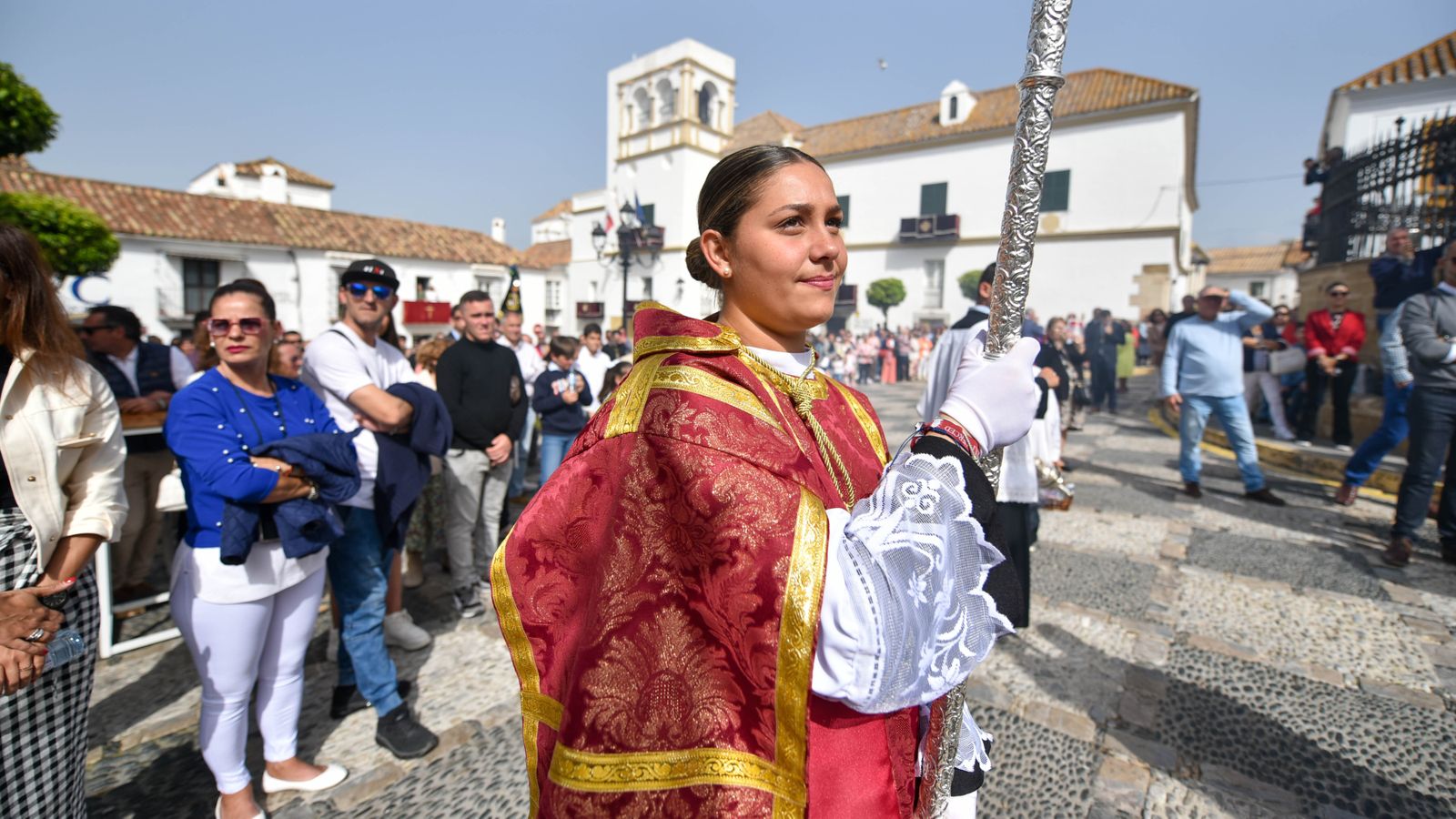 Fotos de la procesión del Resucitado en San Roque