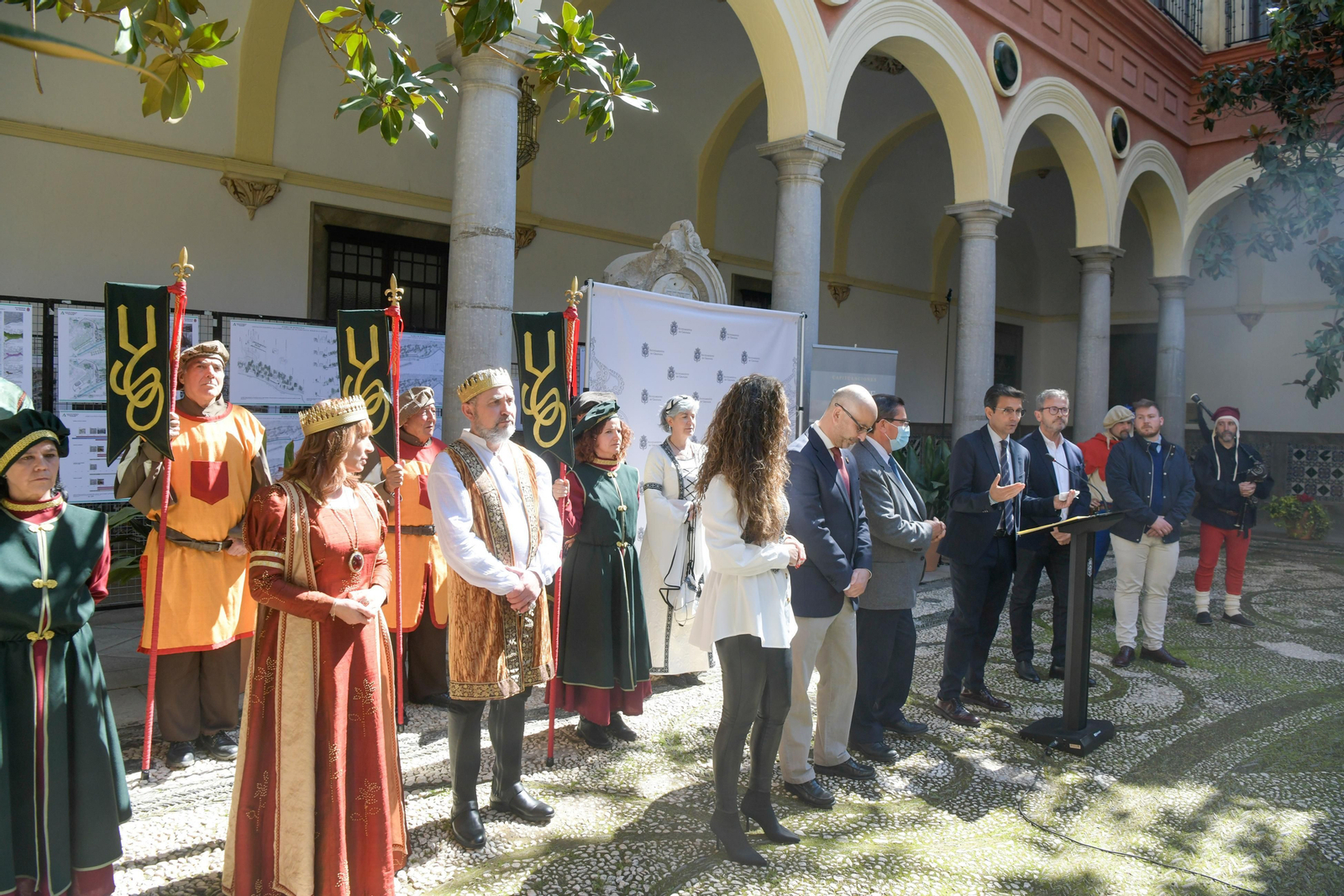 El hermanamiento de Santa Fe y Granada, en imágenes