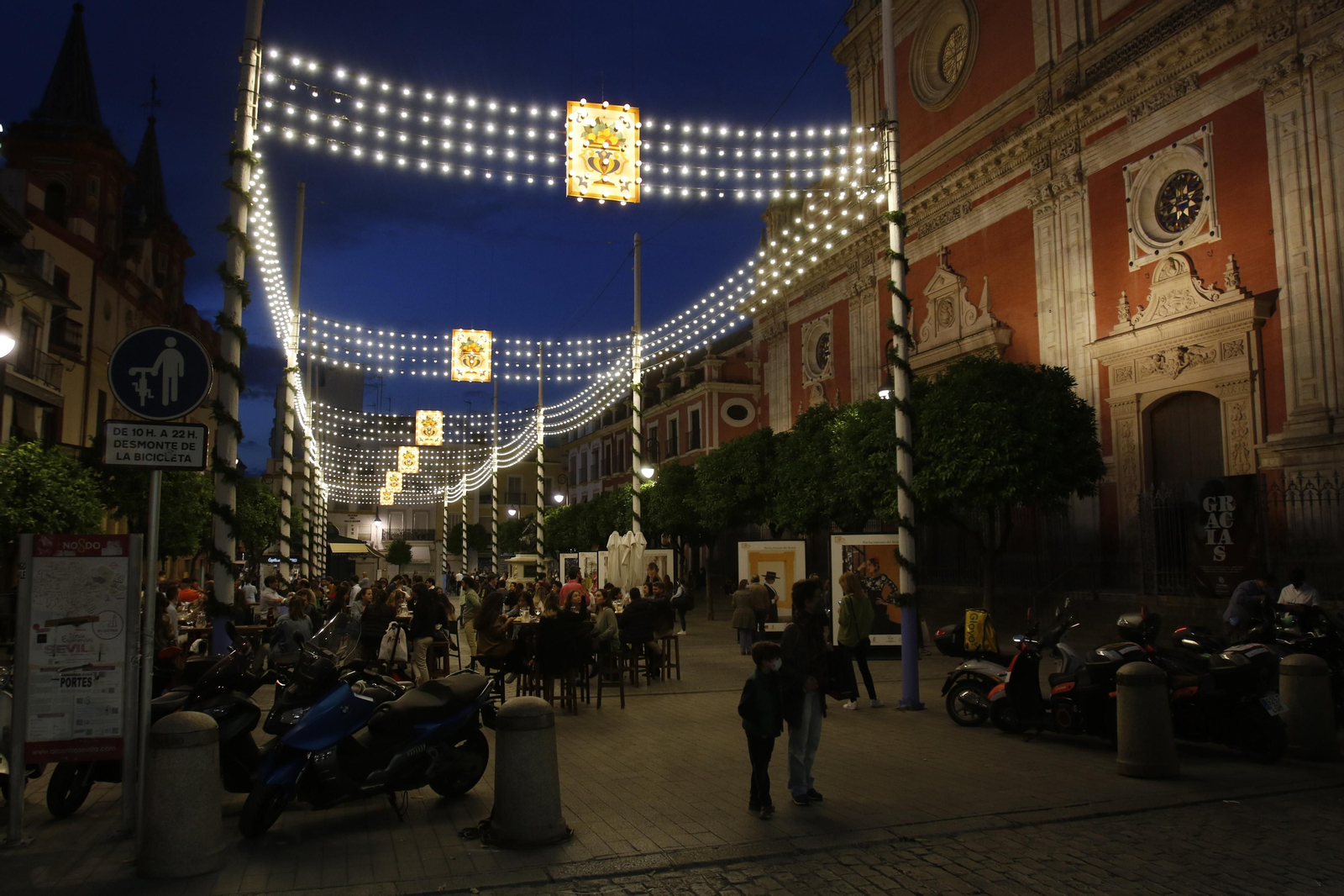 Alumbrado de Feria en San Francisco y el Salvador