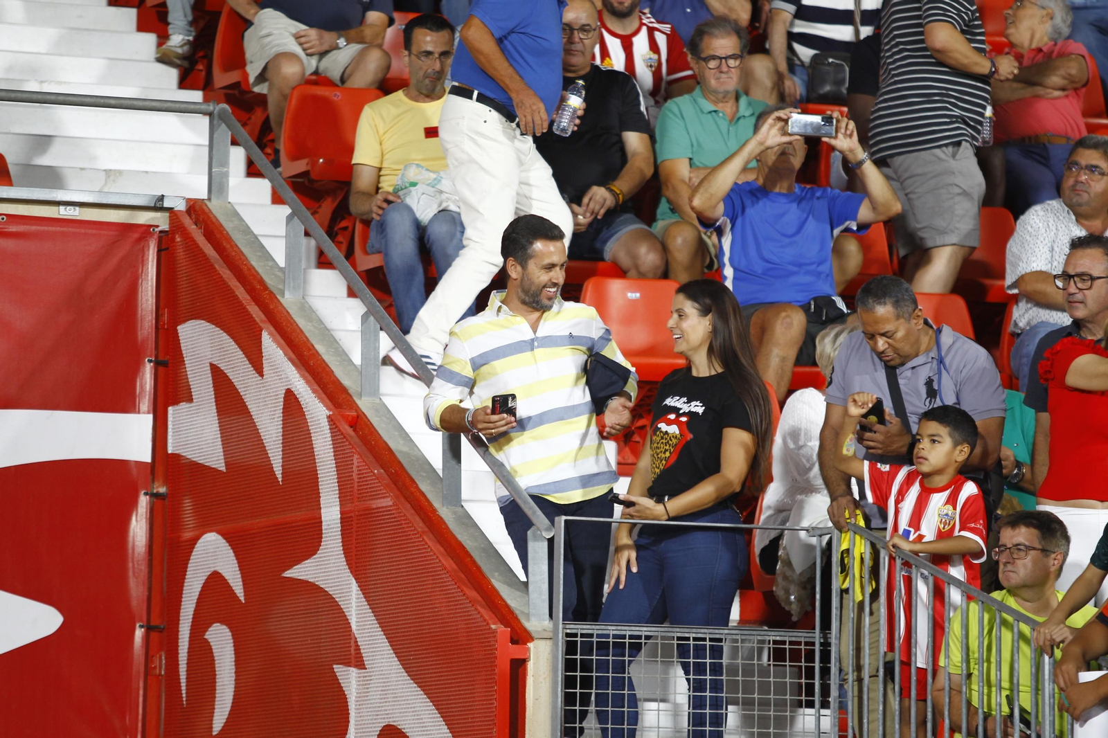Las imágenes del partido de fútbol U.D. Almería-S.D. Eibar