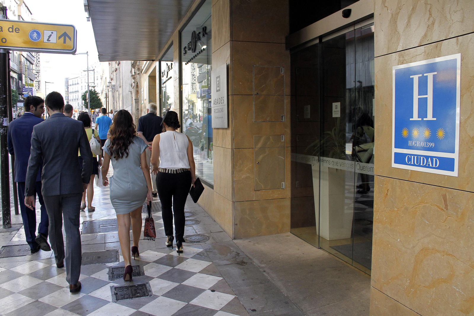 Imagen de archivo de un hotel de cuatro estrellas en el centro de Granada