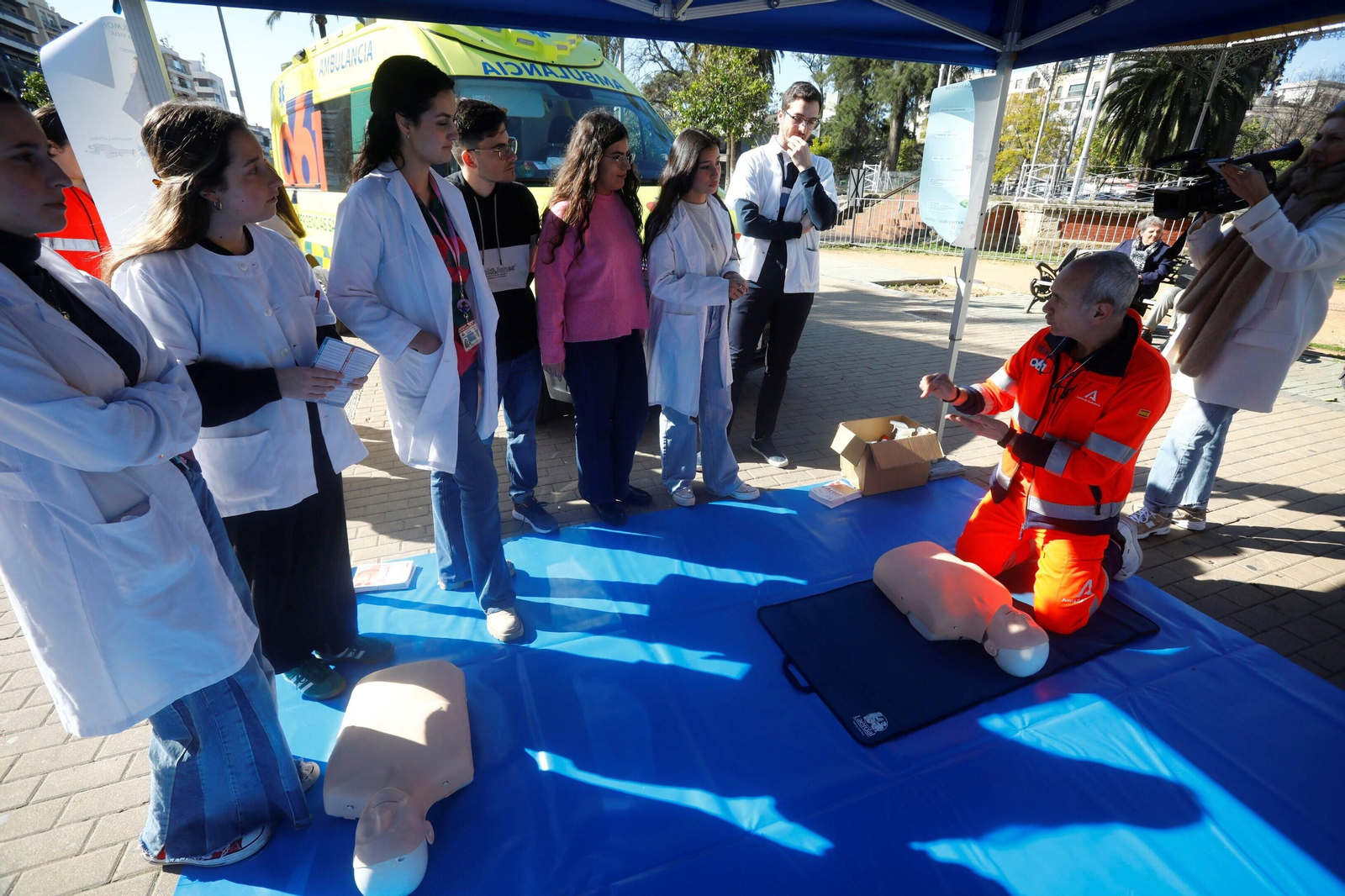 Las imágenes de la Ruta Enfermera en Córdoba