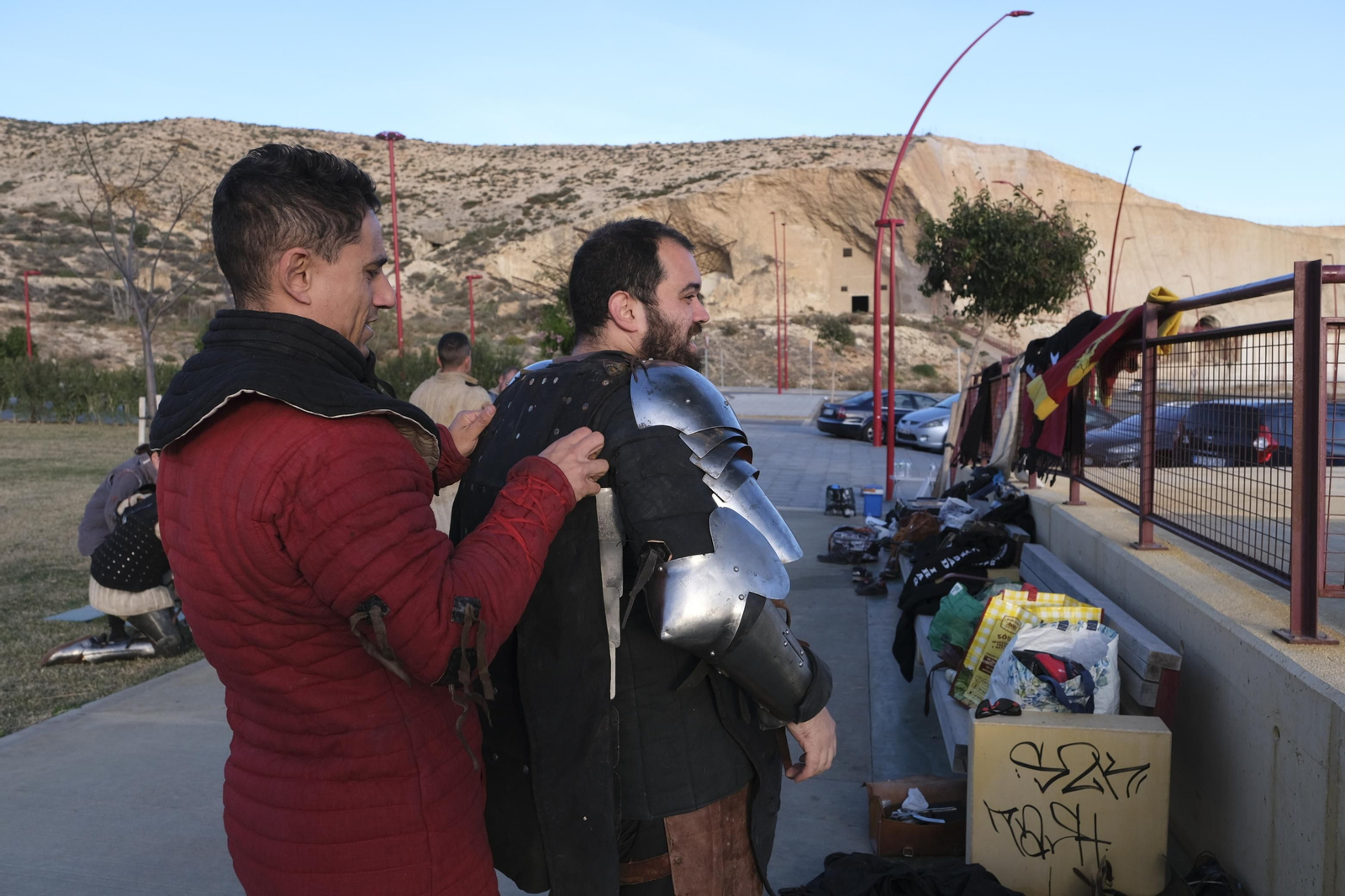 Fotogalería de los combates medievales en Almería