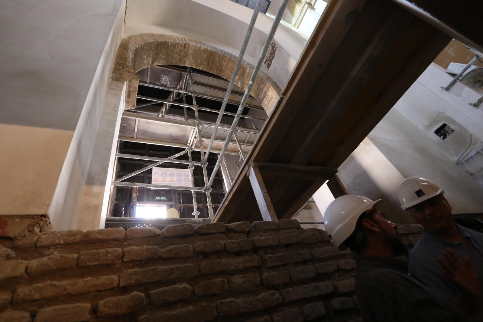 Visita guiada a las obras de la Iglesia de Santa Catalina