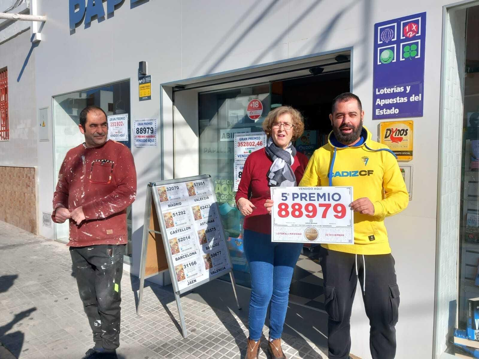 La Lotería de Navidad colma de alegría a la provincia Cádiz