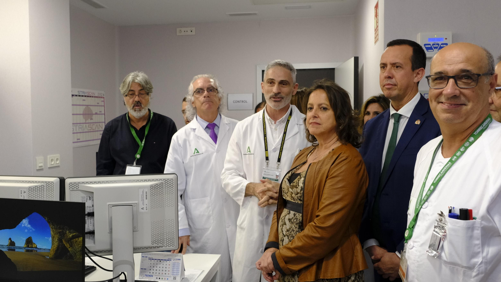 Imágenes del PET-TAC del Hospital Torrecárdenas