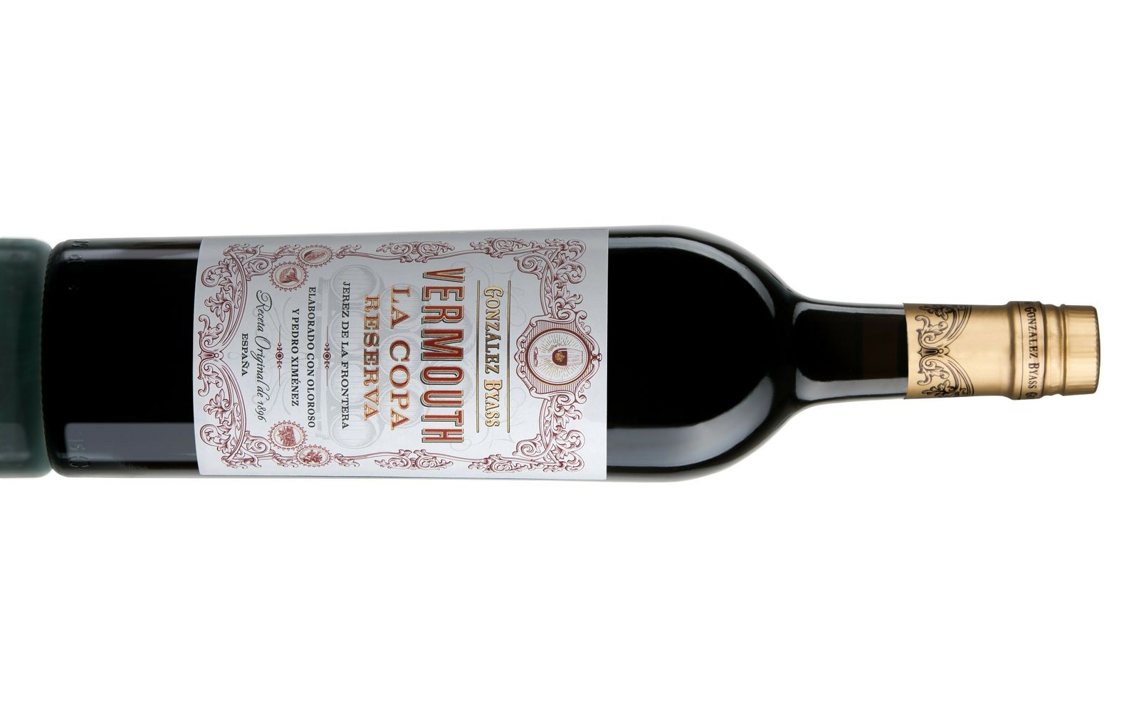 Botella de 'La Copa Reserva', el cuarto miembro de la gama de vermouths de González Byass.
