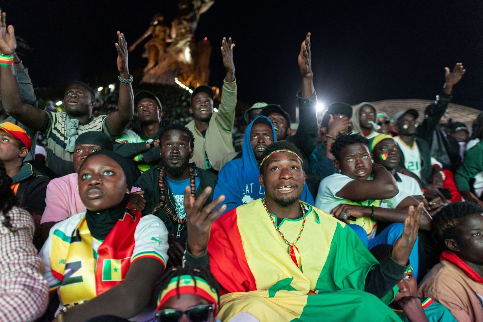 Las fotos de la final entre Marruecos y Senegal