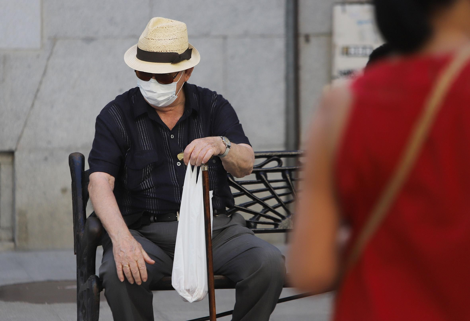 Coronavirus en Jerez,primer día del uso obligatorio de mascarillas
