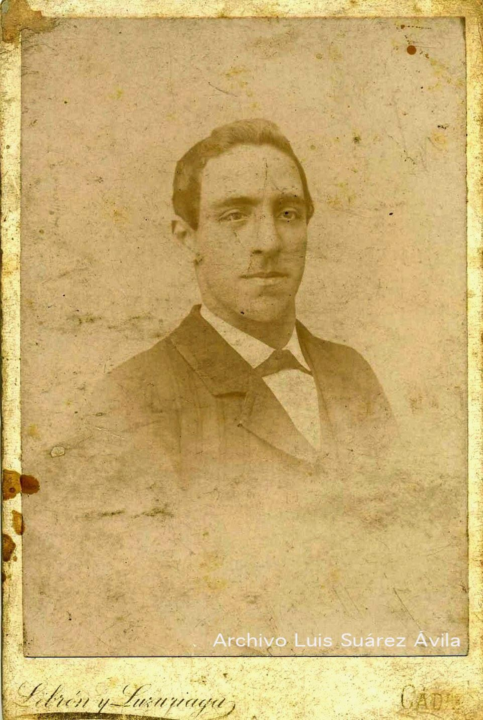 Fotografía de Enrique El Mellizo, propiedad de Luis Suárez Ávila.