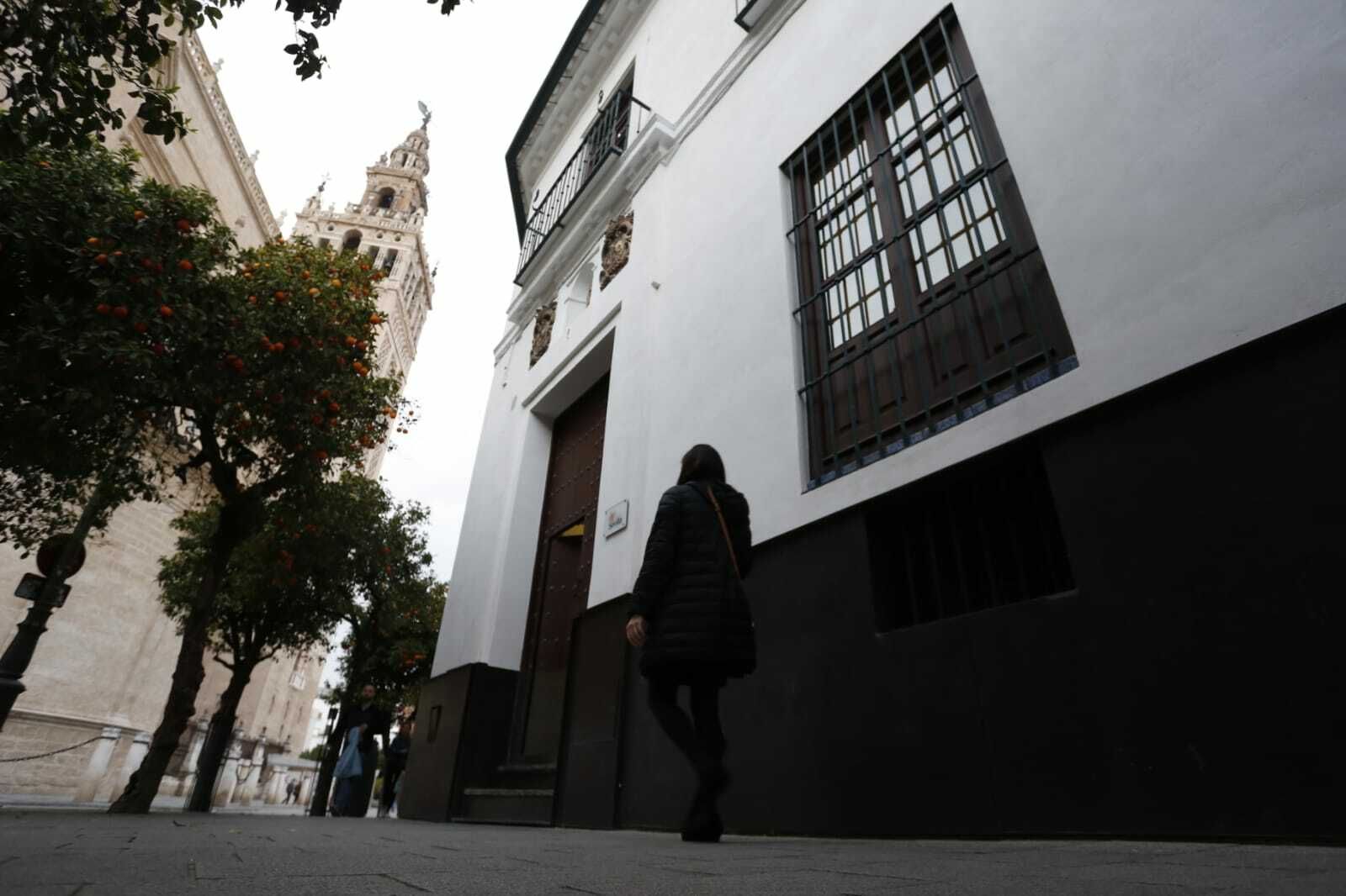 El antiguo Hospital de Santa María, luego Archivo Provincial, que la Diputación ha cedido a la CES por cuatro años.