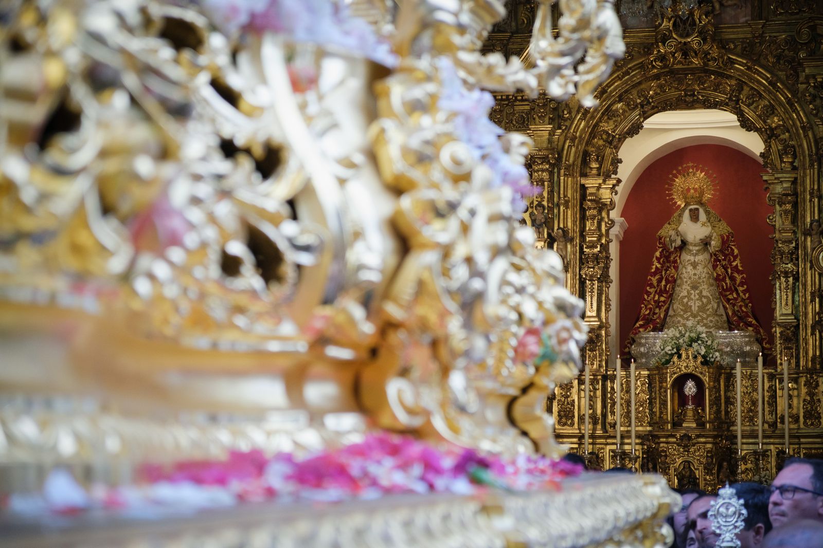 Las imágenes de la procesión de María Auxiliadora de Triana