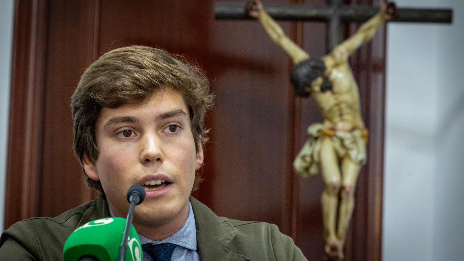 El pregonero de la Semana Santa de Cádiz 2025, Miguel Ángel Sastre.