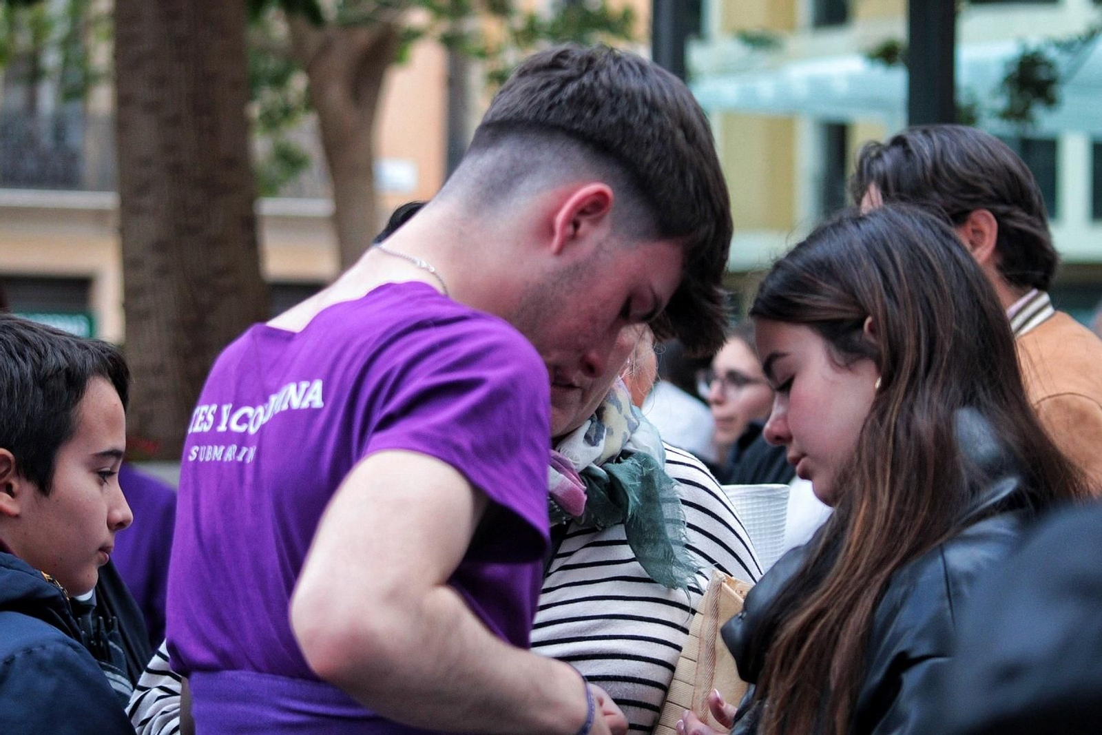 Las imágenes de Fusionadas en el Miércoles Santo en Málaga