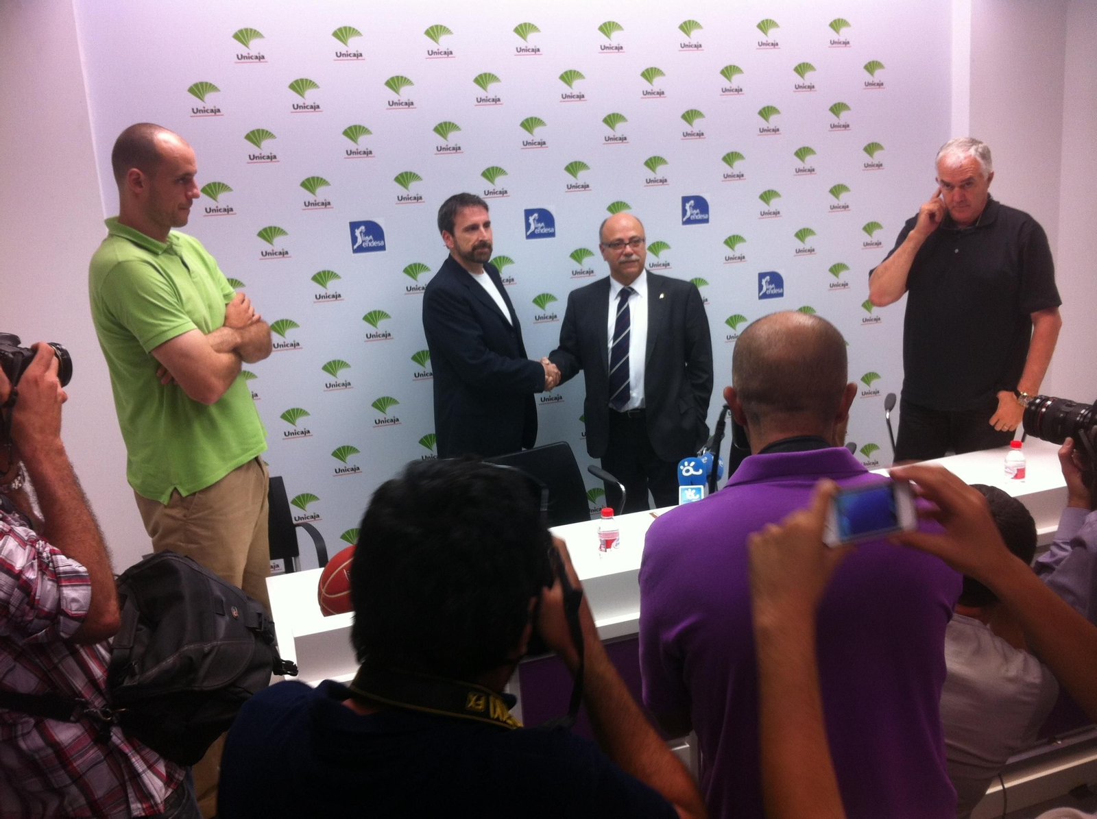 La era de Eduardo García como presidente del Unicaja, en fotos