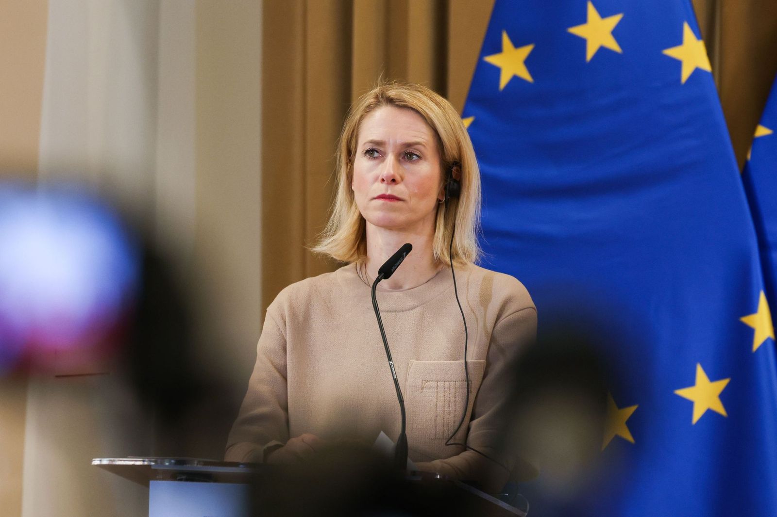 La Alta Representante de la UE, Kaja Kallas.
