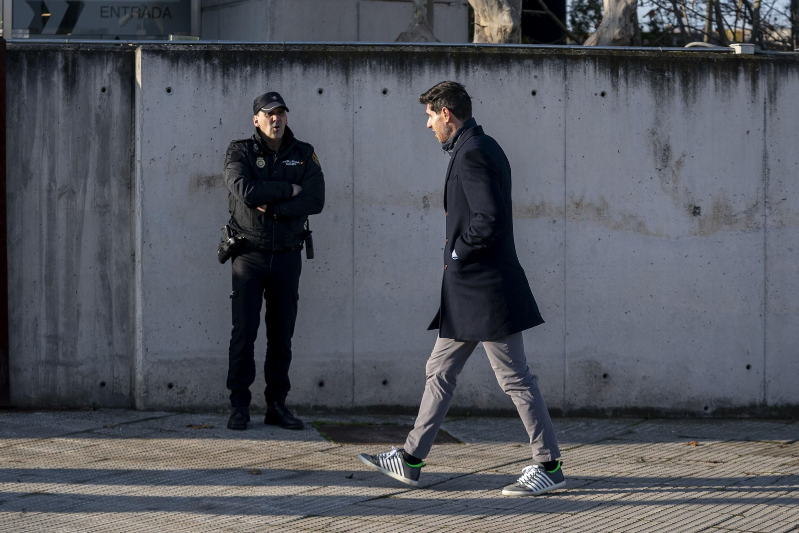 Las fotos del día de la declaración de Rubiales en el juicio