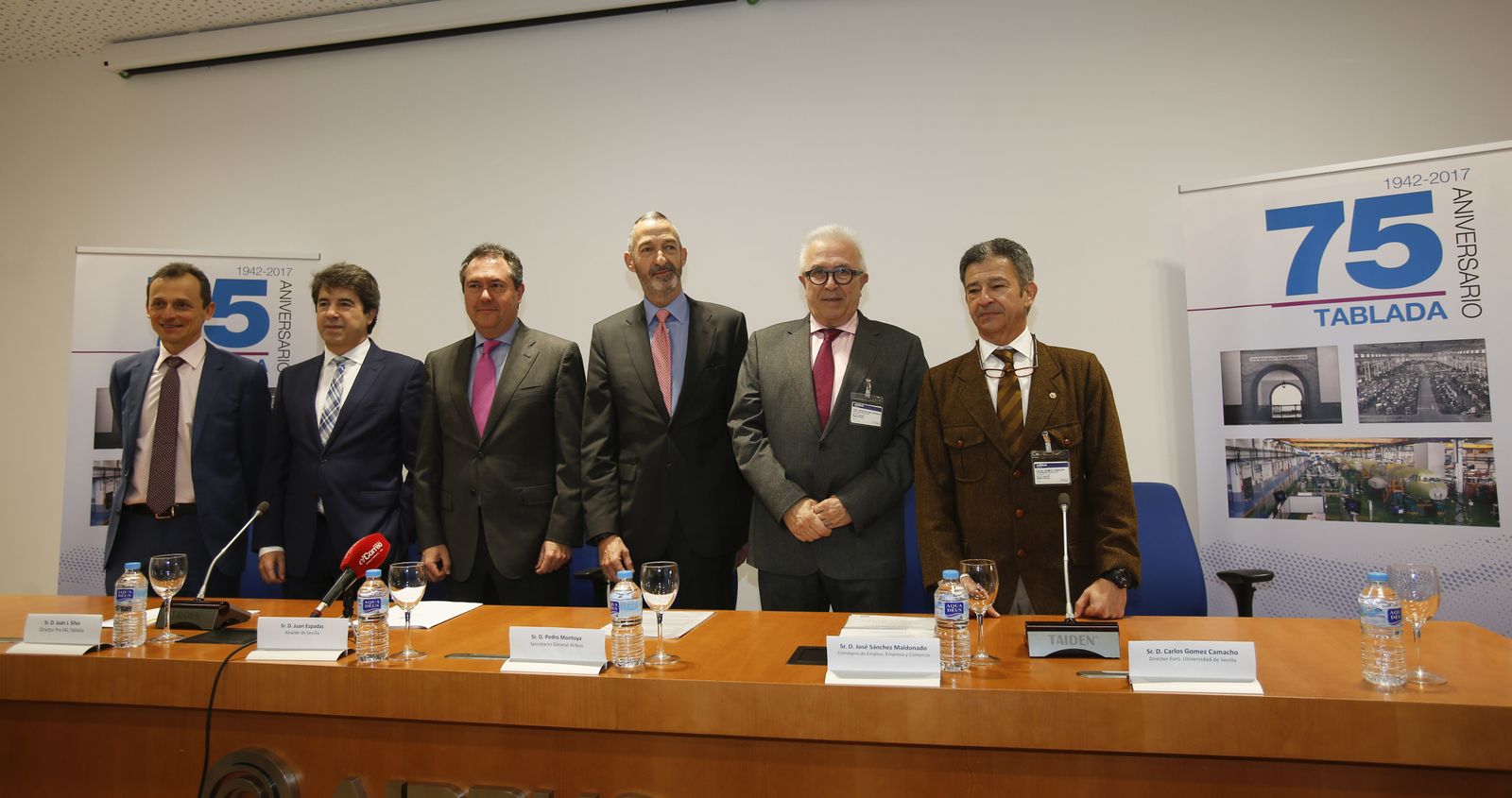 Un momento del acto institucional.