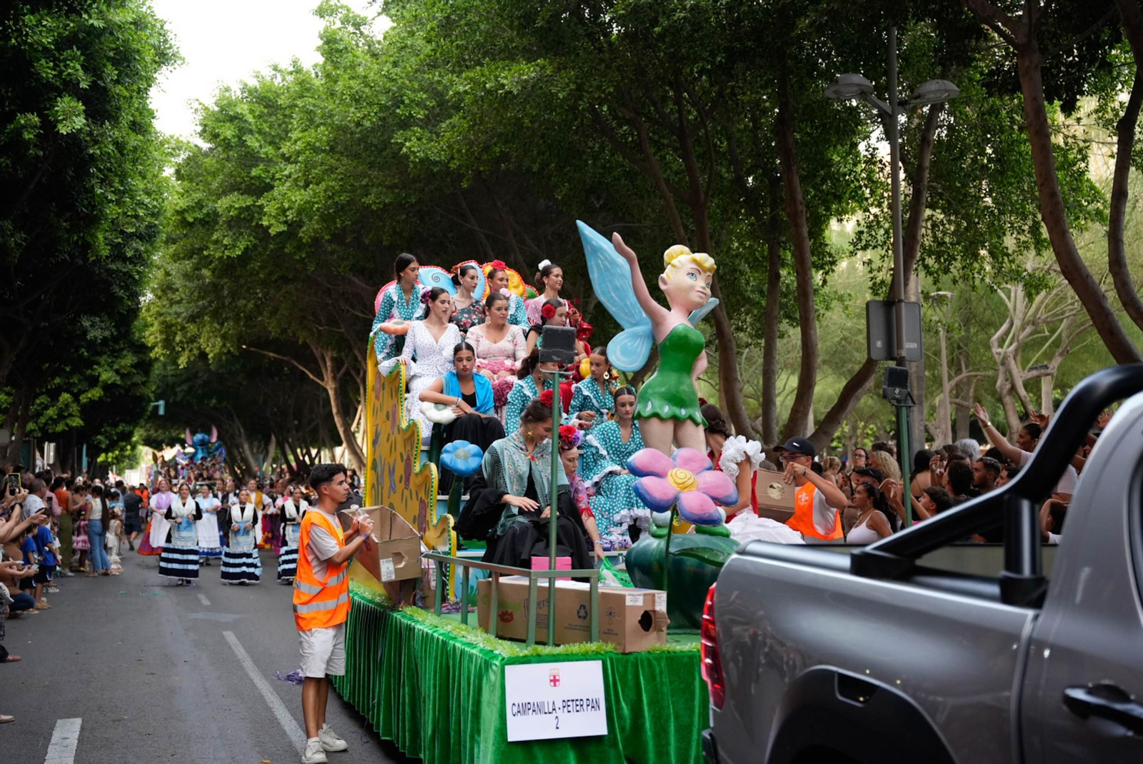Así se ha vivido la Batalla de Flores en la Feria de Almería