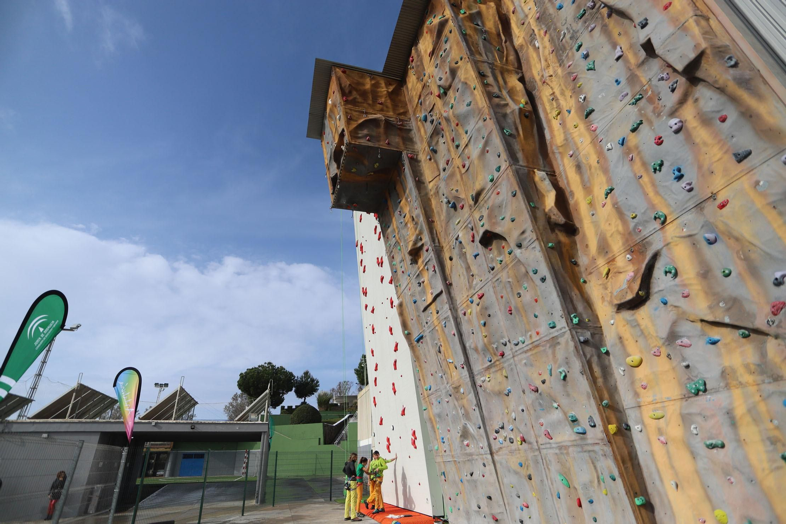 Rocódromo de la Ciudad Deportiva de Huelva.