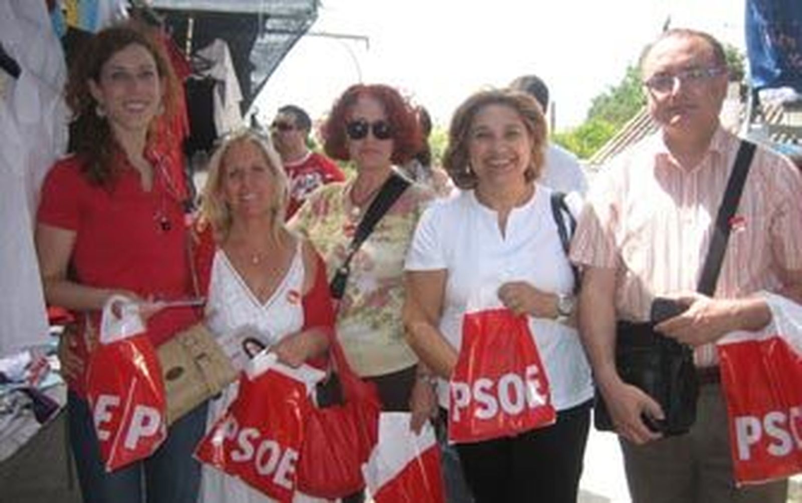 Los partidos se van 'de pedanías' en un caluroso domingo que cierra la Feria