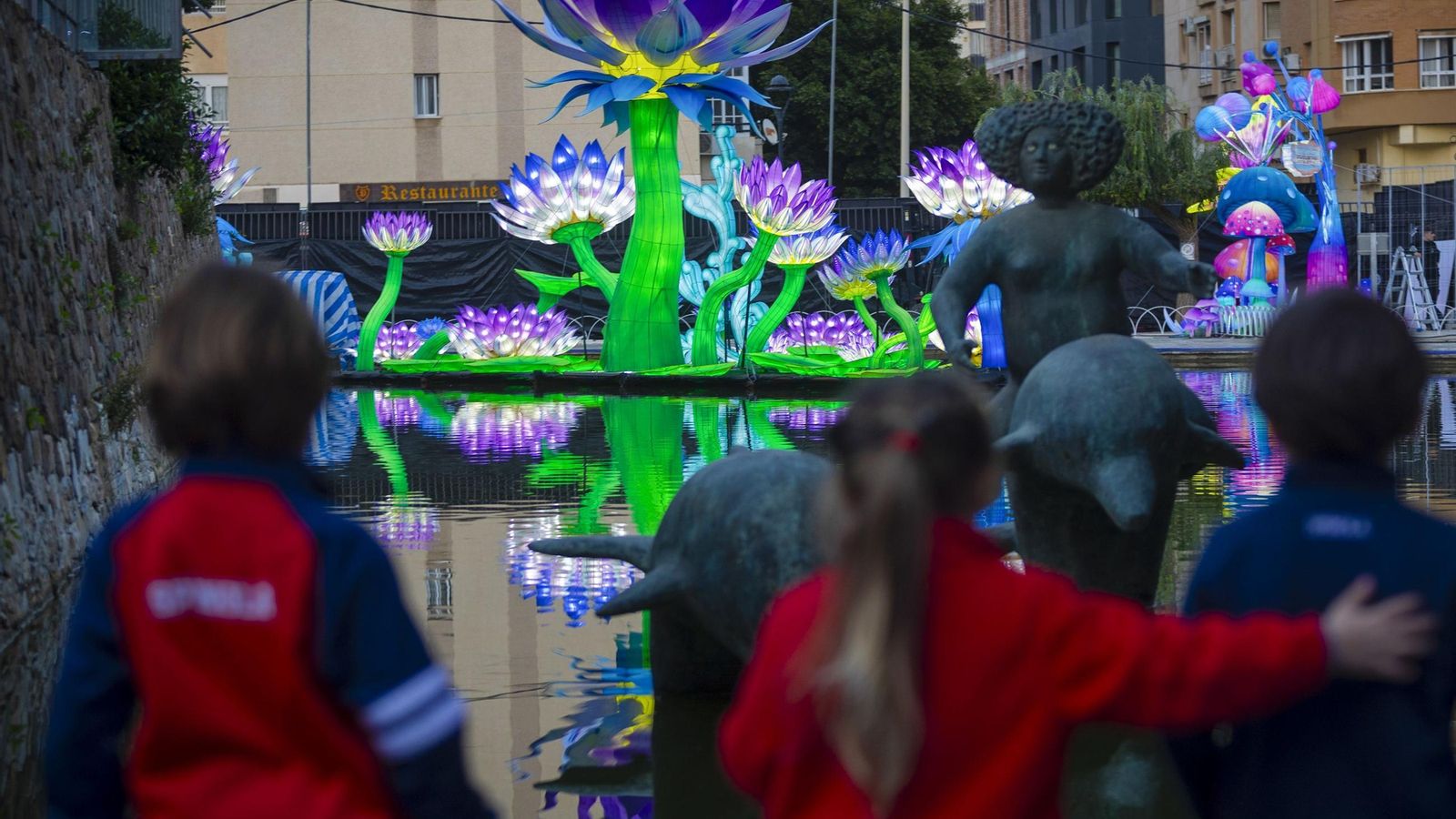 Inauguración del Festival de las Linternas, organizado por Ximenez Group en colaboración con Lantern Group en el Parque del Oeste