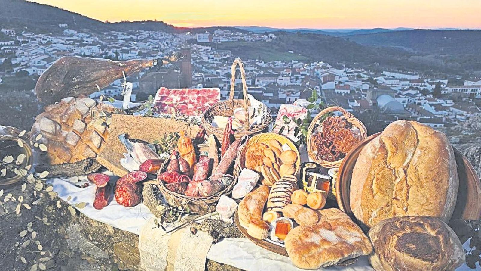 Productos ibéricos de cerdos criados en libertad en las múltiples y frondosas dehesas