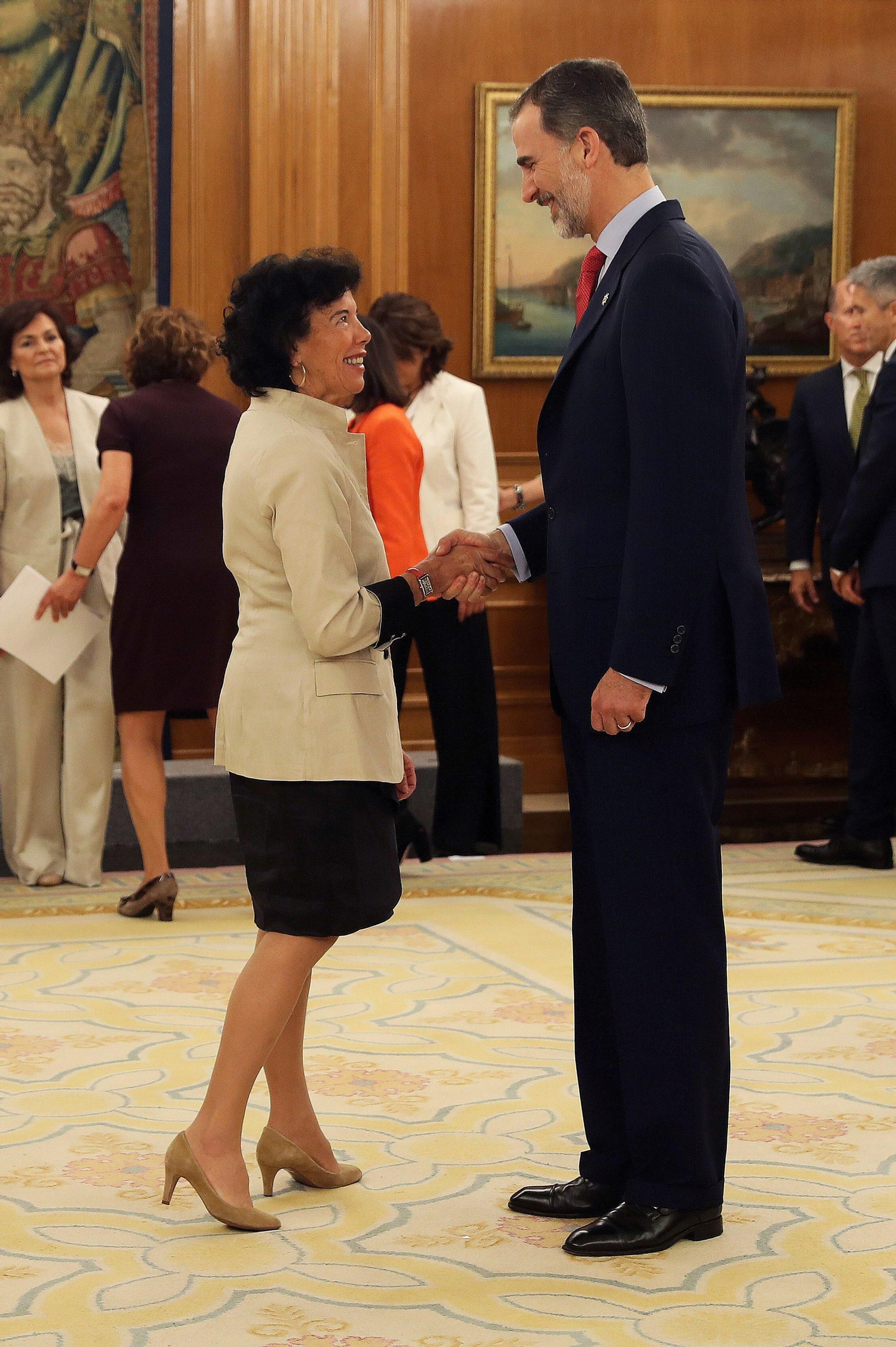 Las imágenes del acto de promesa de cargo de los ministros ante Felipe VI