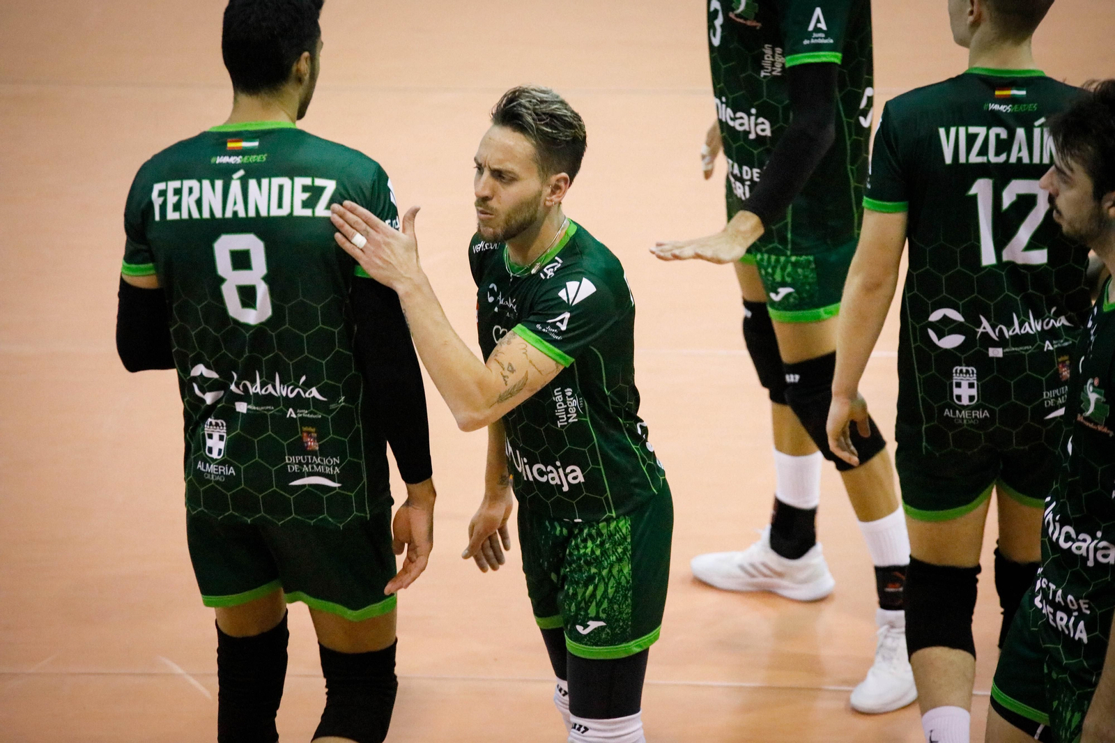 Imágenes del partido entre Unicaja Almería y Grupo Herce Soria