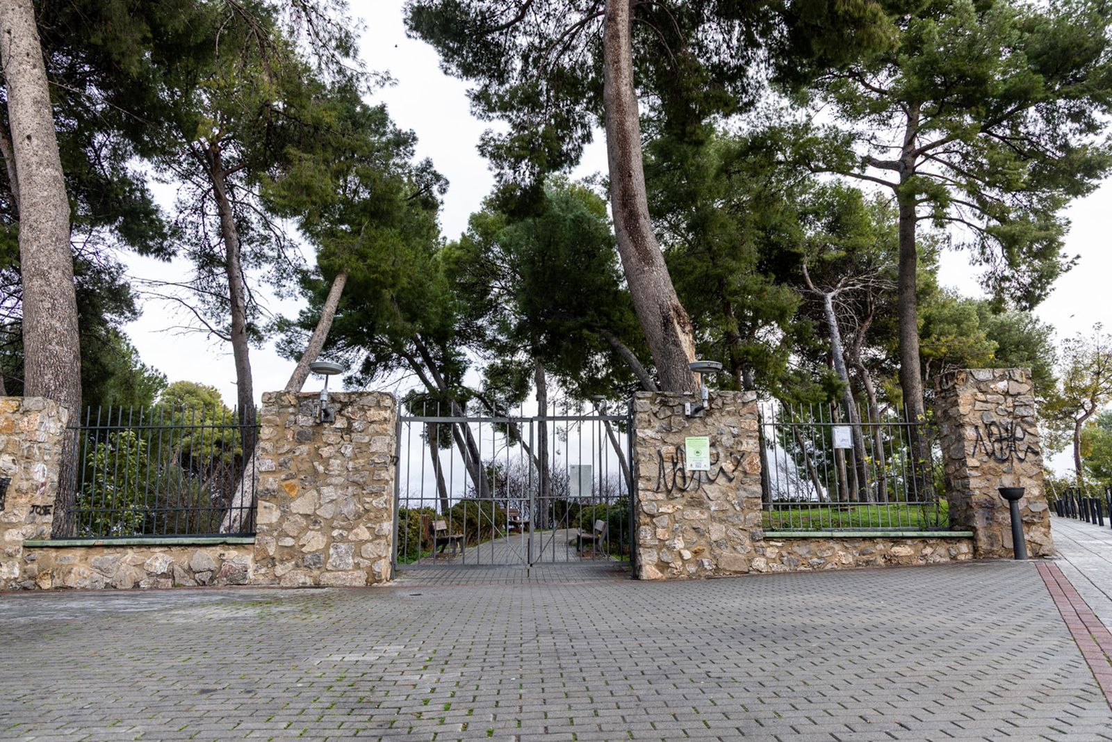 Parques cerrados por el temporal