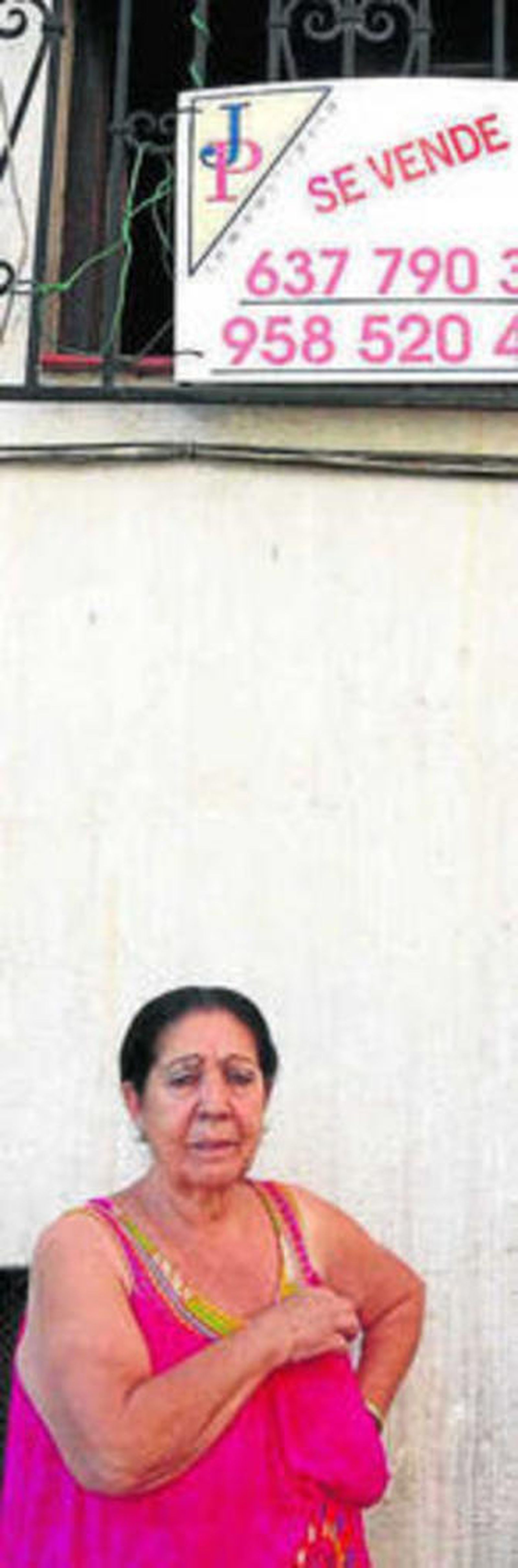 Una vecina del Albaicín.