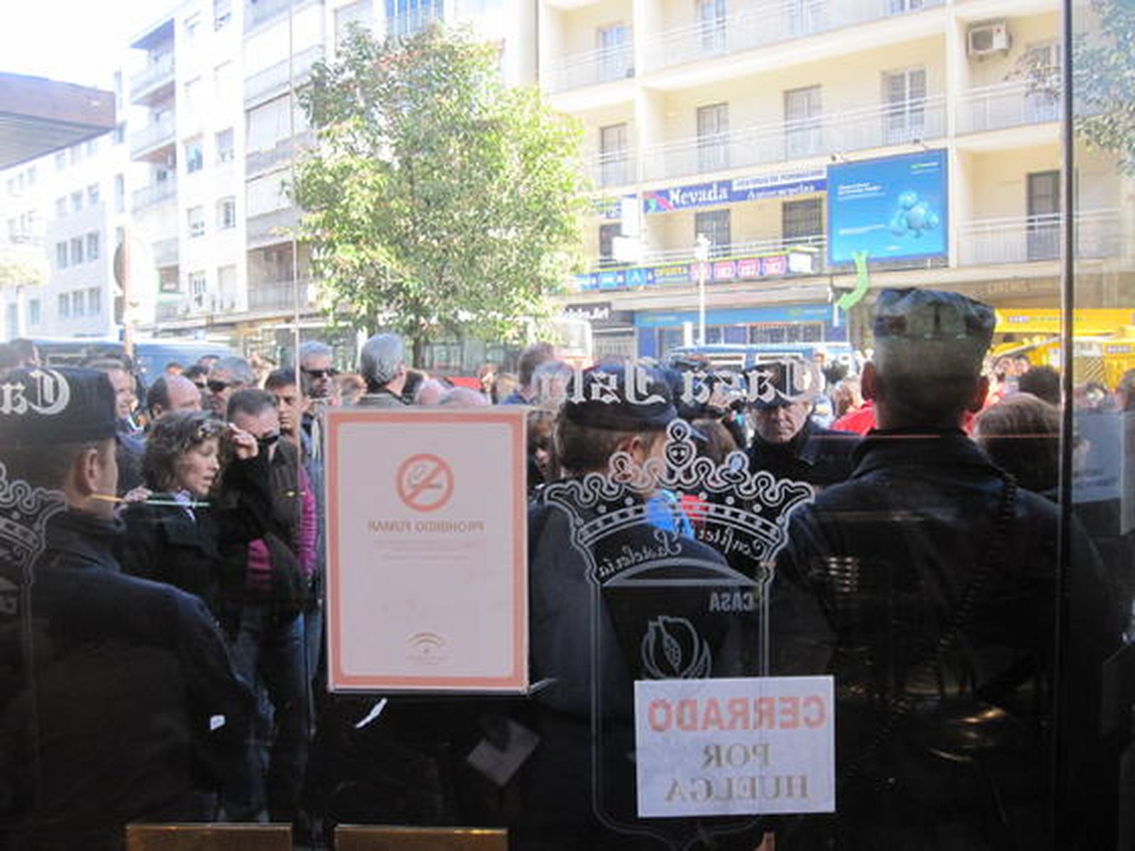 Las imágenes de la huelga general en Granada