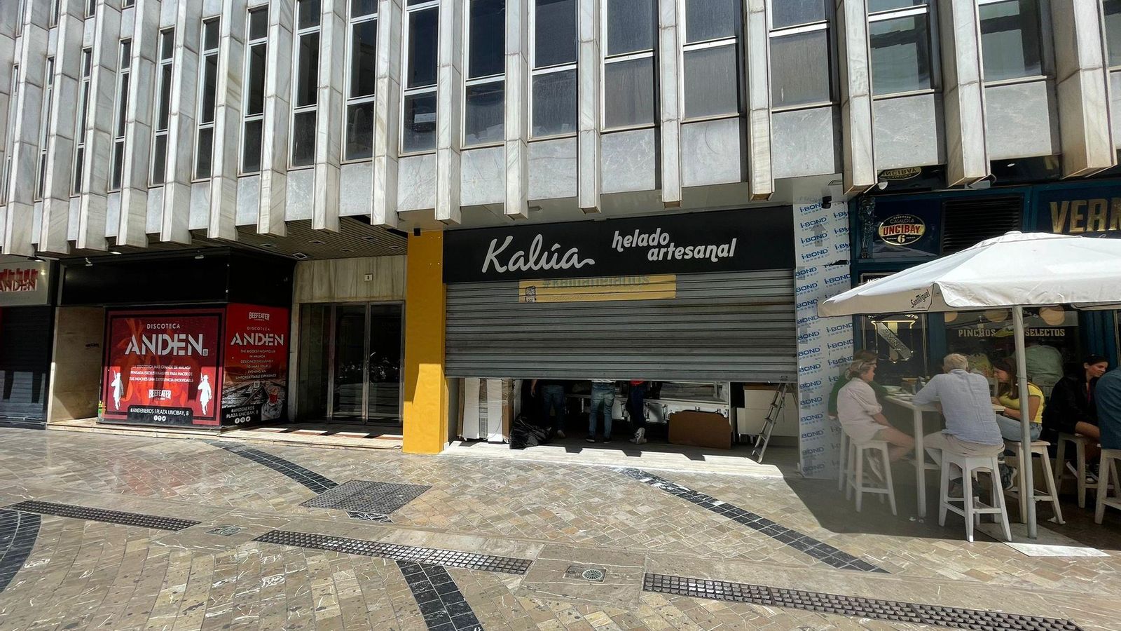 La nueva apertura de heladería Kalúa. La nueva apertura de heladería Kalúa.