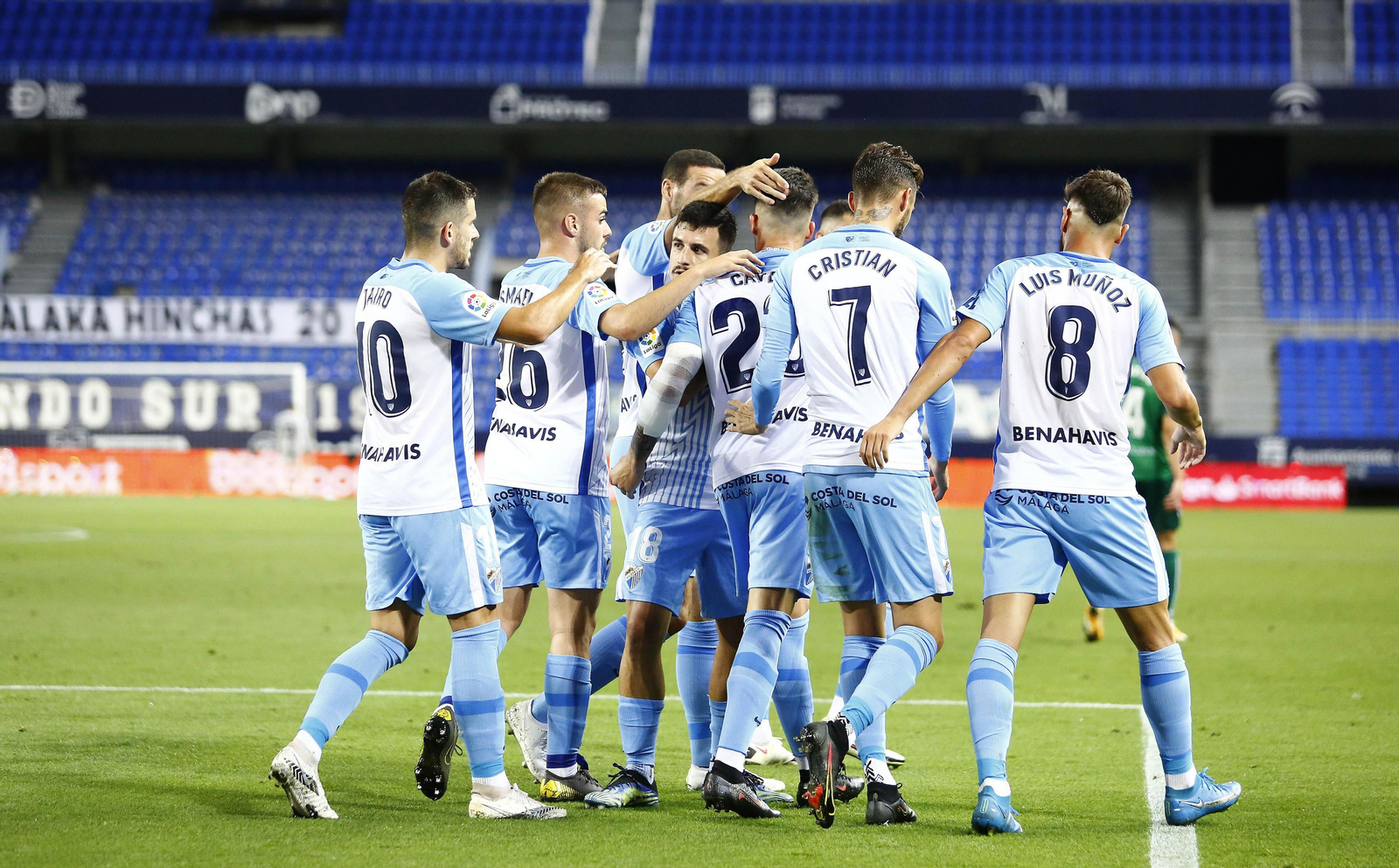 El Málaga CF-Castellón, en fotos