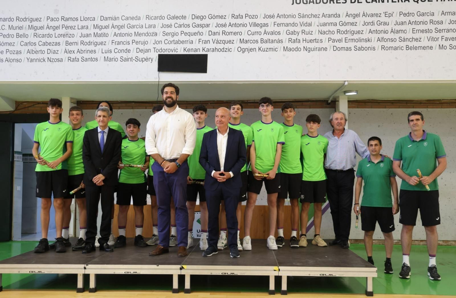 La fiesta de final de temporada de la cantera del Unicaja, en imágenes