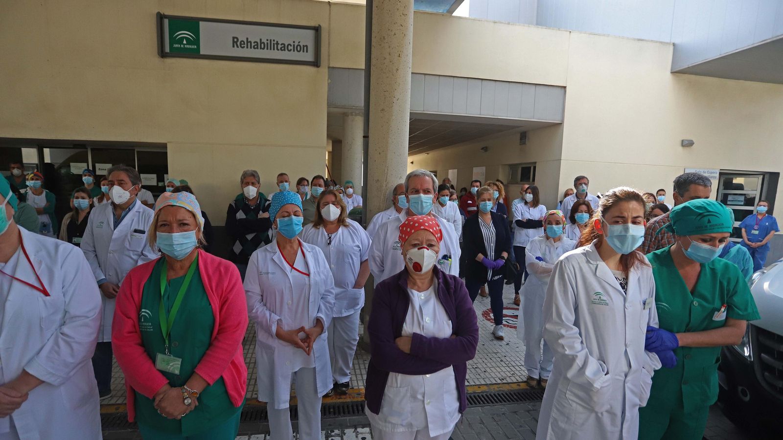 Homenaje a la primera sanitaria victima del COVID-19 en la provincia de Cádiz