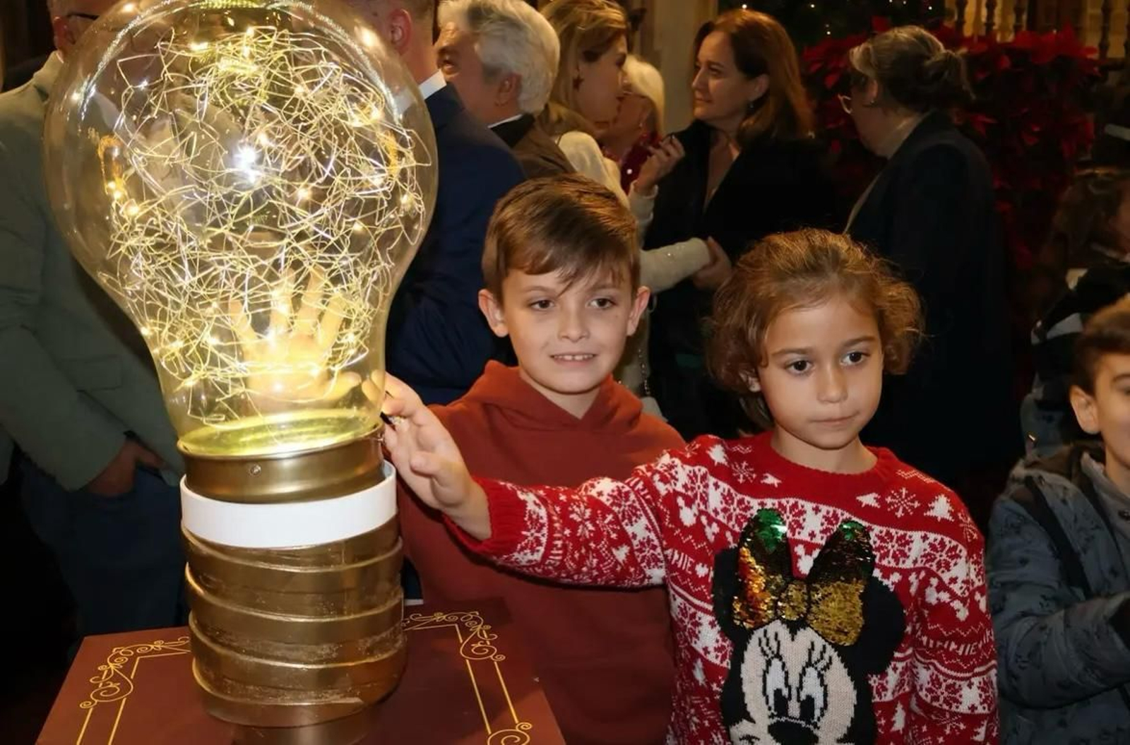 Alumbrado de Navidad en Chiclana, en imágenes