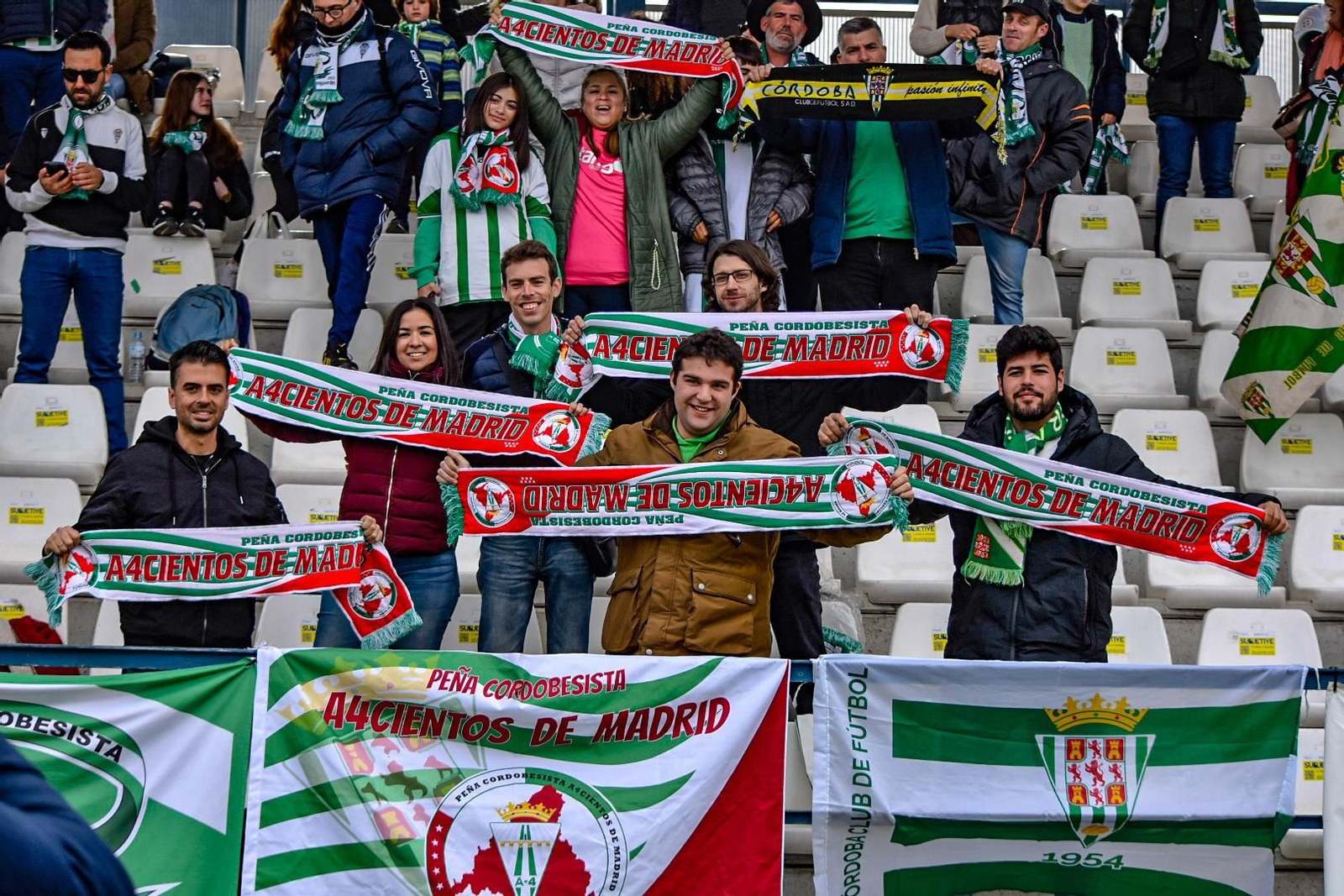 Las fotos de la afición del Córdoba CF en Talavera