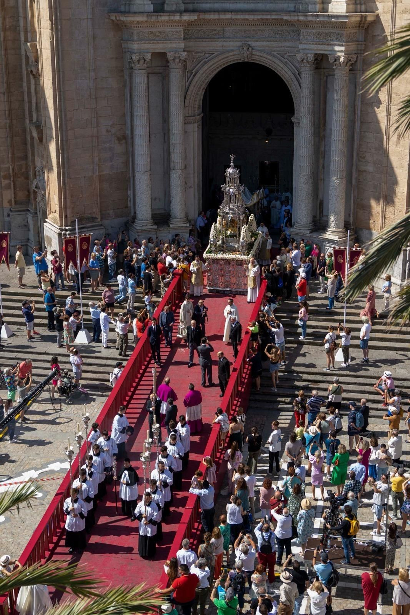 Las imágenes del Corpus Christi de Cádiz